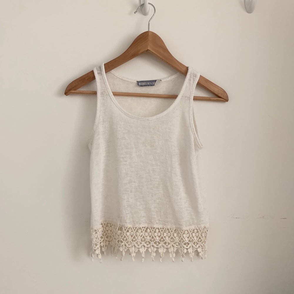 Crochet tank top